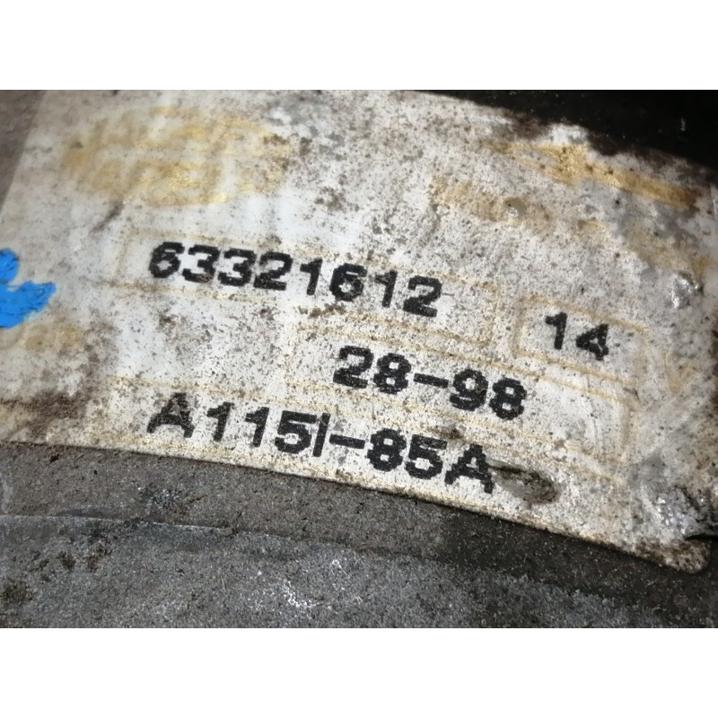 Recambio de alternador para alfa romeo 146 1.4 16v cat referencia OEM IAM 63321612 A115I85A 