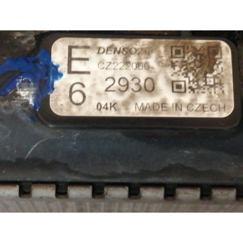 Recambio de radiador agua para opel agila b enjoy referencia OEM IAM CZ222000  