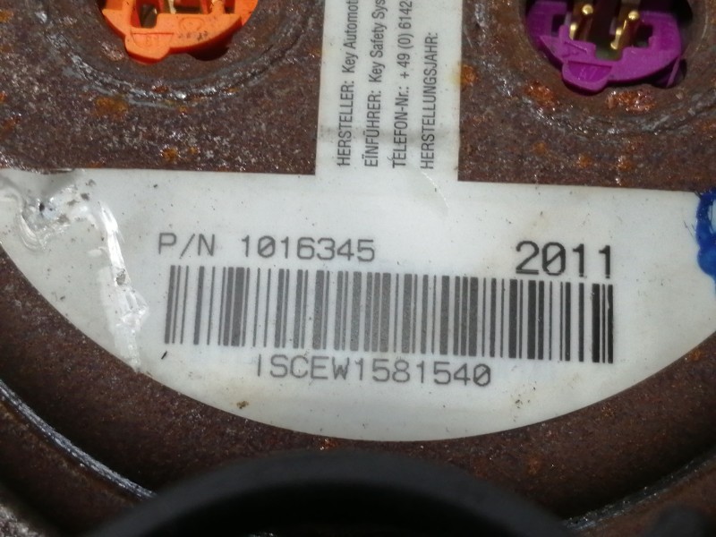 Recambio de airbag delantero izquierdo para alfa romeo giulietta (191) distinctive referencia OEM IAM 156091520 101539003 101539