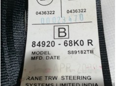Recambio de cinturon seguridad delantero derecho para nissan pixo (uao) acenta referencia OEM IAM 8492068K0   2