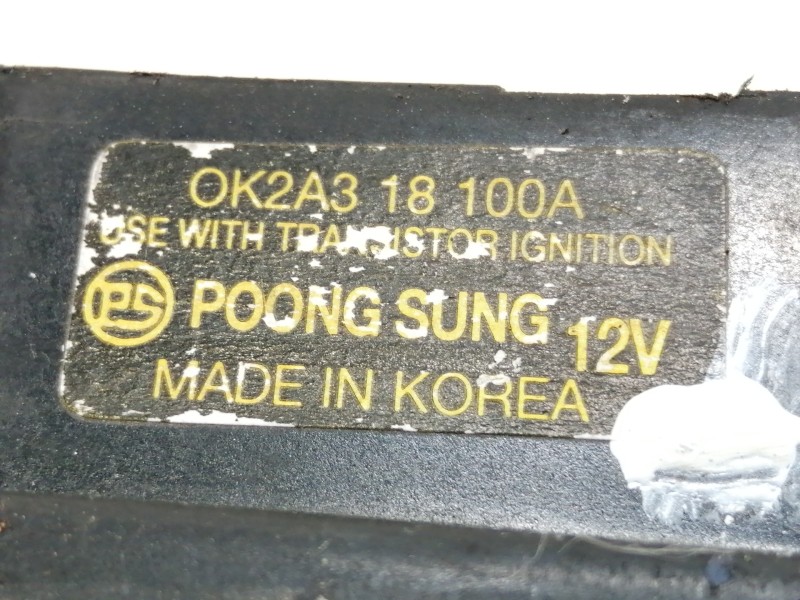Recambio de bobina encendido para kia shuma 1.5 comfort 5 berlina referencia OEM IAM OK2A318100A  