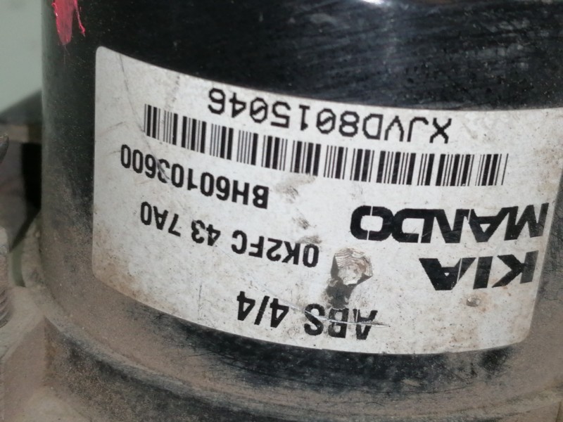 Recambio de abs para kia carens 2.0 turbodiesel cat referencia OEM IAM 0K2FC437A0  