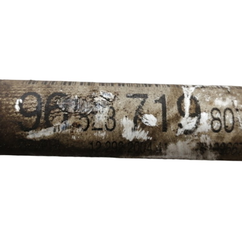 Recambio de transmision delantera izquierda para peugeot 1007 urban referencia OEM IAM 9652371980  