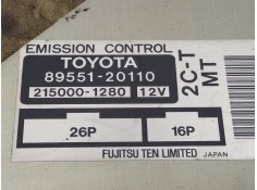 Recambio de centralita motor uce para toyota carina (t19) 2.0 turbodiesel cat referencia OEM IAM 8955120110   2
