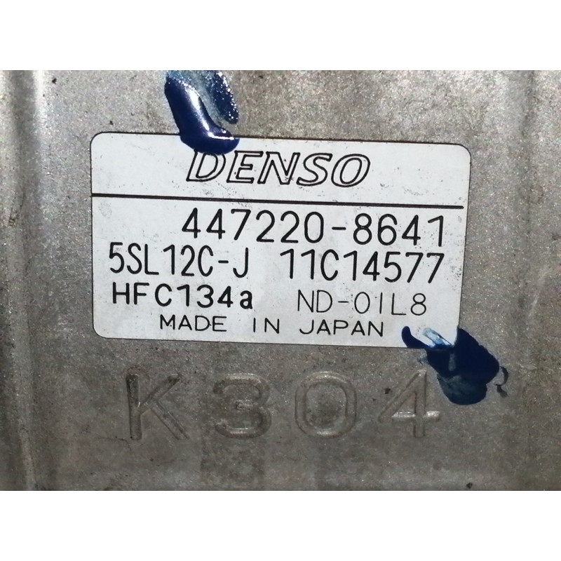 Recambio de compresor aire acondicionado para fiat stilo (192) 1.9 jtd 80 referencia OEM IAM 4472208641  