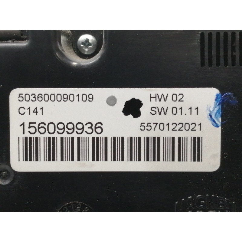 Recambio de mando calefaccion / aire acondicionado para alfa romeo giulietta (191) distinctive referencia OEM IAM 156099936  