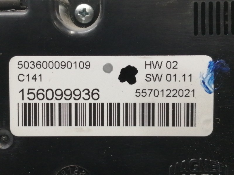 Recambio de mando calefaccion / aire acondicionado para alfa romeo giulietta (191) distinctive referencia OEM IAM 156099936  