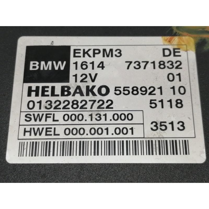 Recambio de modulo electronico para bmw x3 (f25) xdrive 20d referencia OEM IAM 16147371832  