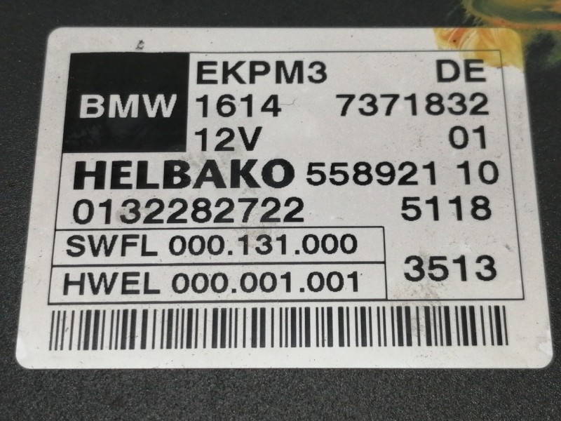 Recambio de modulo electronico para bmw x3 (f25) xdrive 20d referencia OEM IAM 16147371832  