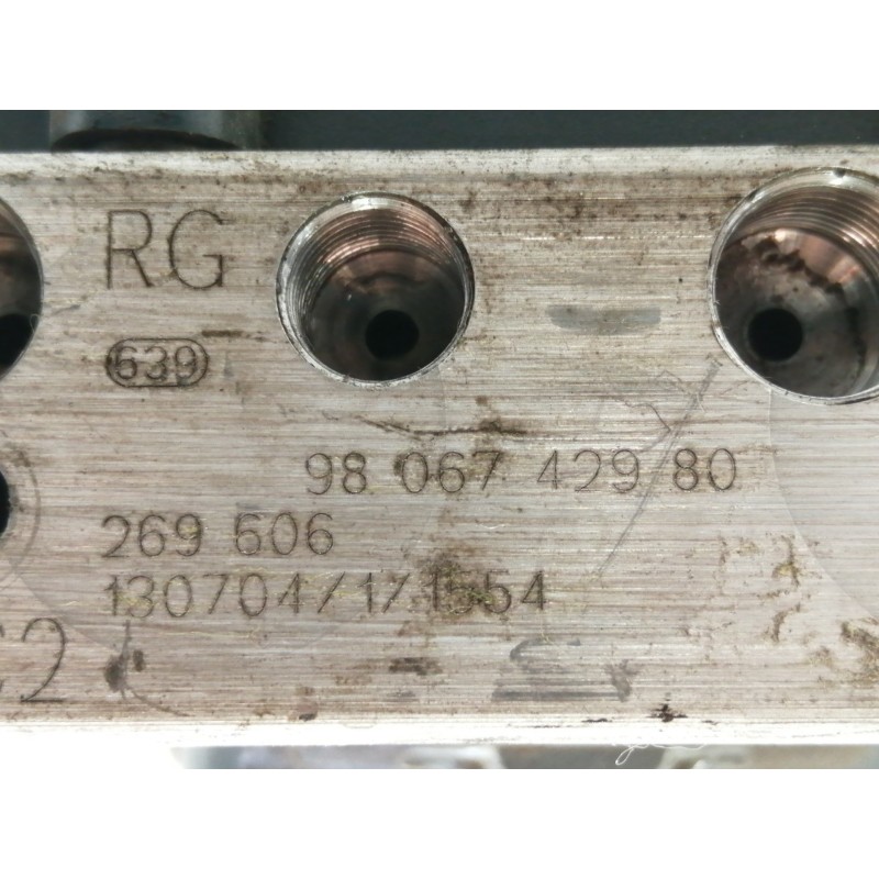 Recambio de abs para citroën c4 picasso 1.6 e-hdi fap referencia OEM IAM 9807509080  