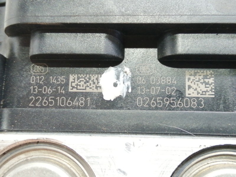 Recambio de abs para citroën c4 picasso 1.6 e-hdi fap referencia OEM IAM 9807509080  