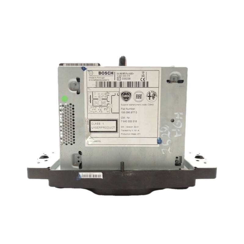 Recambio de sistema audio / radio cd para alfa romeo giulietta (191) distinctive referencia OEM IAM 1560968770  