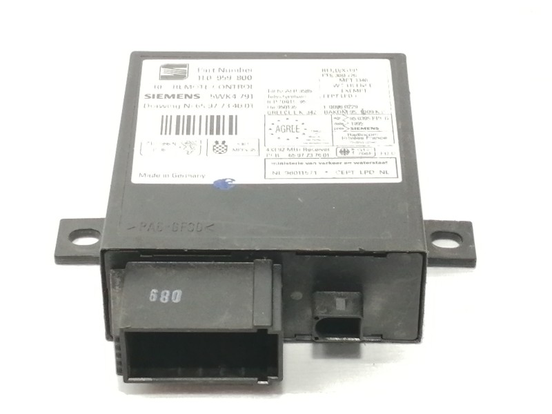 Recambio de centralita cierre para seat ibiza (6k) básico referencia OEM IAM 1L0959800  