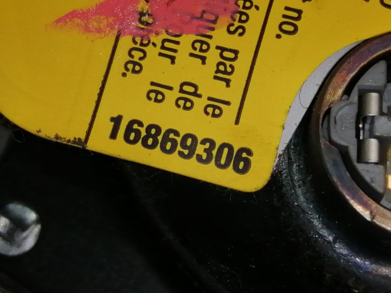 Recambio de airbag delantero izquierdo para cadillac cts 3.2 elegance referencia OEM IAM 16866407  