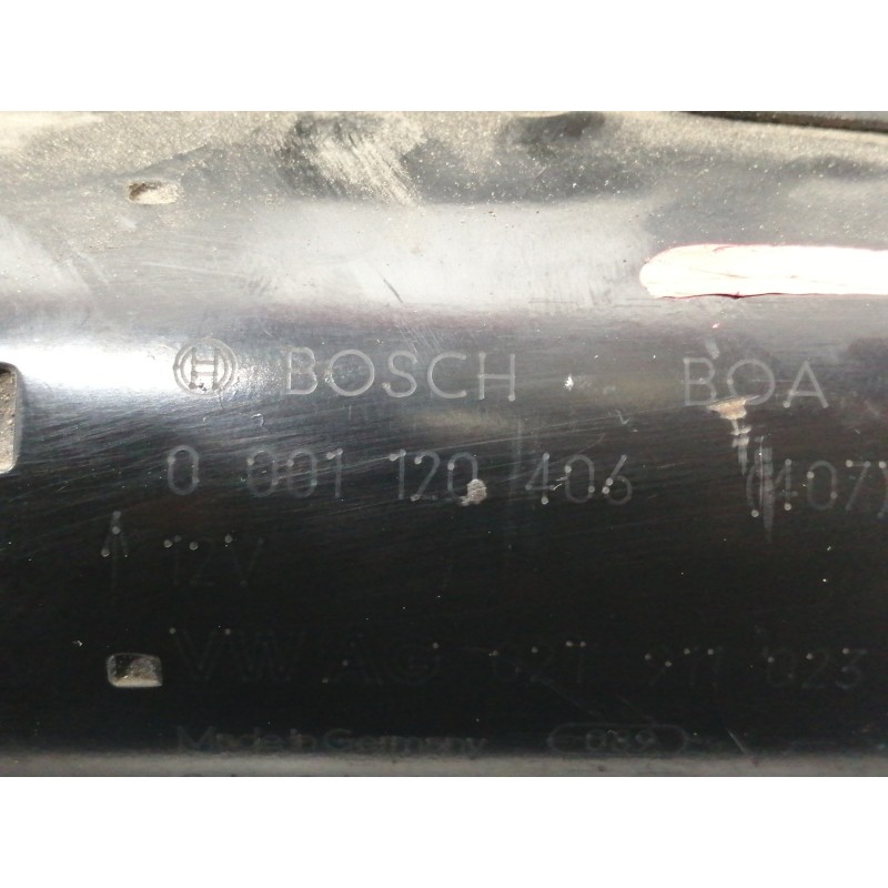 Recambio de motor arranque para seat ibiza (6l1) 1.2 12v referencia OEM IAM 0001120406  