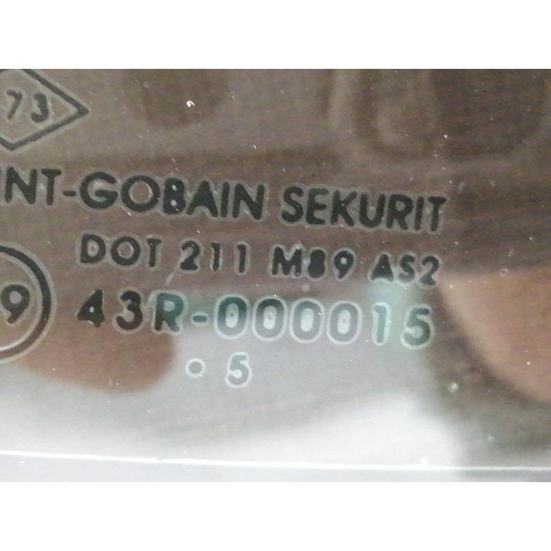 Recambio de luna custodia trasera derecha para dacia dokker ambiance referencia OEM IAM 3R000015  