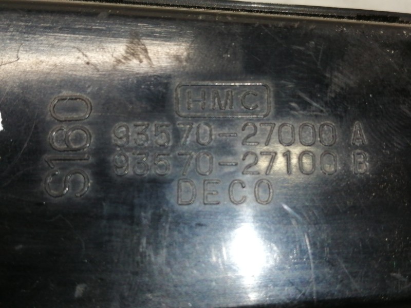 Recambio de mando elevalunas delantero izquierdo para hyundai coupe (rd) 1.6 fx referencia OEM IAM 9357027000A 9357027100B 