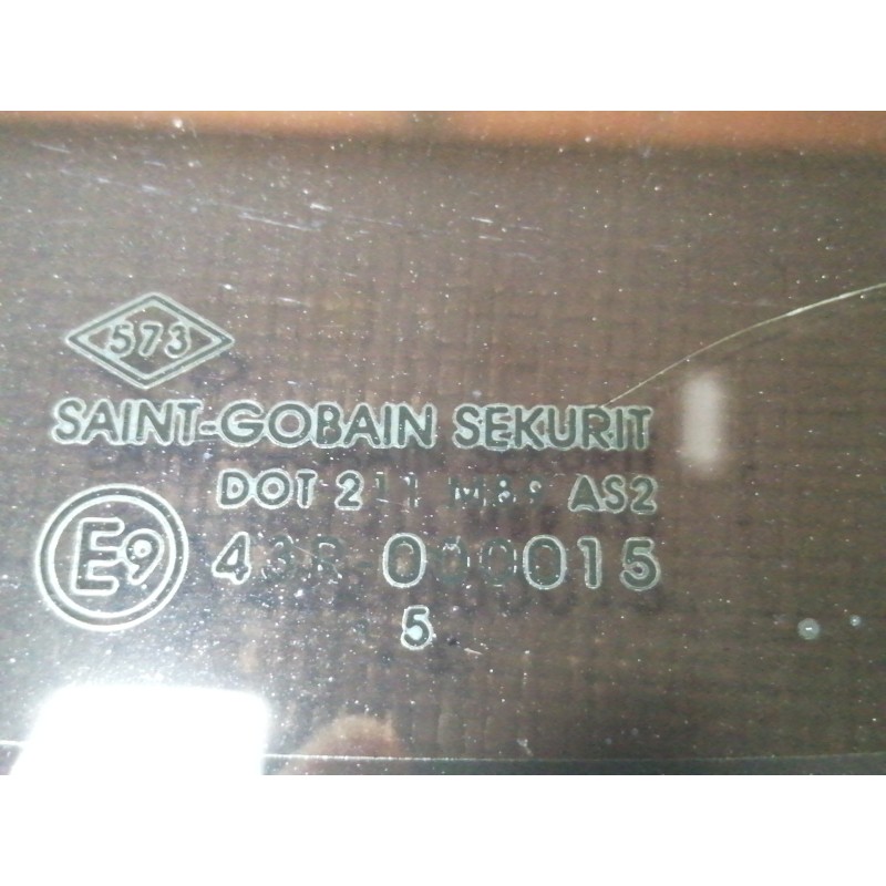 Recambio de luna custodia trasera izquierda para dacia dokker ambiance referencia OEM IAM 43R000015  