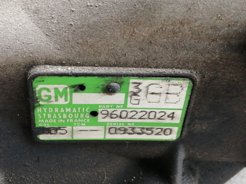 Recambio de caja cambios para cadillac cts 3.2 elegance referencia OEM IAM 3GGB 96022024 / 0933520 / 3GB / 613GBGS0933520 960424