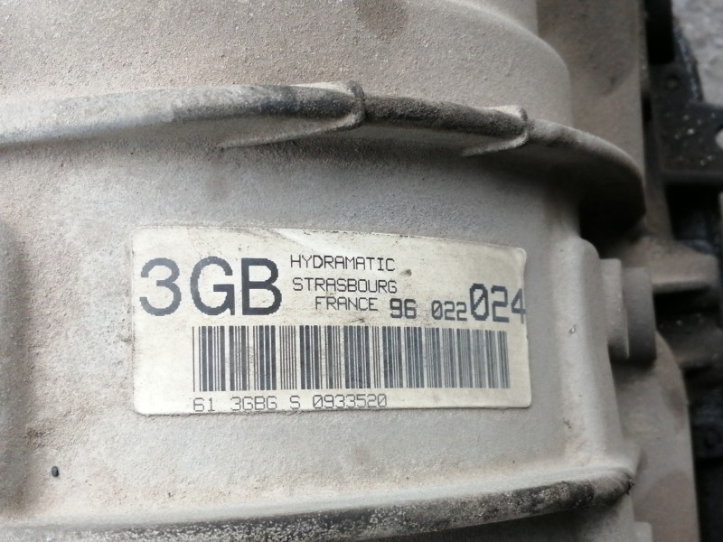 Recambio de caja cambios para cadillac cts 3.2 elegance referencia OEM IAM 3GGB 96022024 / 0933520 / 3GB / 613GBGS0933520 960424