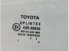 Recambio de luna custodia delantera derecha para toyota avensis wagon (t25) 1.8 sol referencia OEM IAM CRISTALPUERTA 43R00050  2
