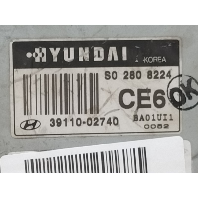 Recambio de centralita motor uce para hyundai atos (mx) gls referencia OEM IAM S02808224  