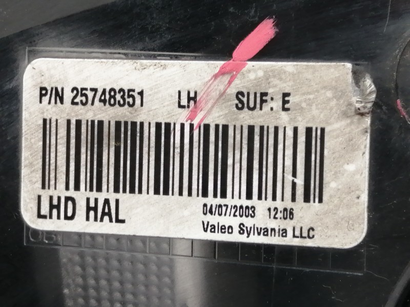 Recambio de faro izquierdo para cadillac cts 3.2 elegance referencia OEM IAM 25748351 PRECIO AJUSTADO A SU ESTADO 61A30020302