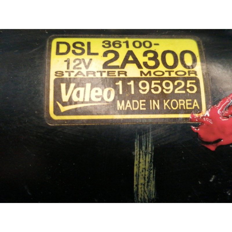 Recambio de motor arranque para hyundai i30 (gd) classic referencia OEM IAM 361002A300  