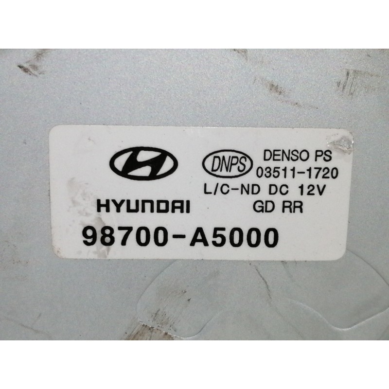 Recambio de motor limpia trasero para hyundai i30 (gd) classic referencia OEM IAM 98700A5000  