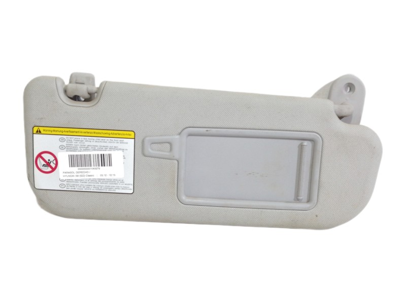Recambio de parasol derecho para hyundai i30 (gd) classic referencia OEM IAM   