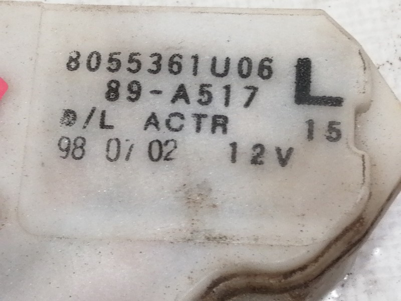 Recambio de cerradura puerta delantera izquierda para nissan serena (c23m) 2.3 slx diesel referencia OEM IAM 8055361U06  