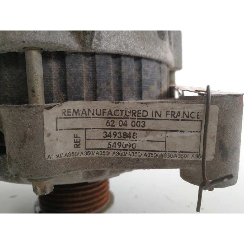 Recambio de alternador para opel astra f berlina 1.6 16v referencia OEM IAM 3493848 6204003 3493848