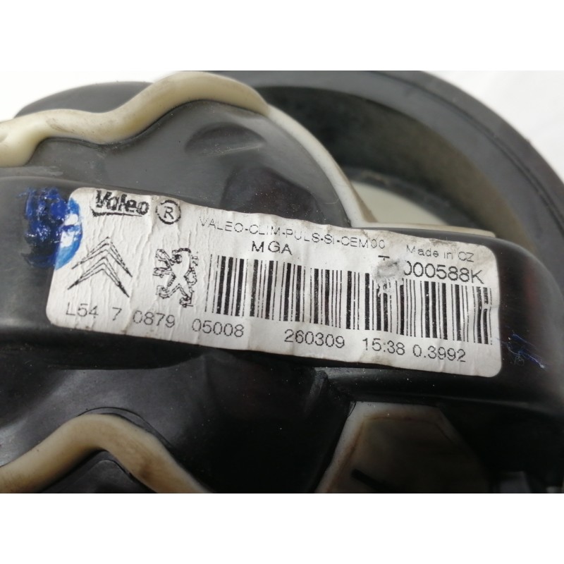 Recambio de motor calefaccion para peugeot 308 premium referencia OEM IAM T1000588K T1000588 