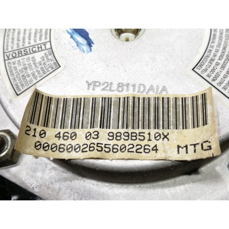 Recambio de airbag delantero izquierdo para mercedes-benz clase clk (w208) cabrio 200 compressor (208.444) referencia OEM IAM 98