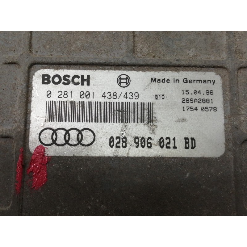 Recambio de centralita motor uce para audi a4 avant (b5) 1.9 tdi referencia OEM IAM 028906021BD  