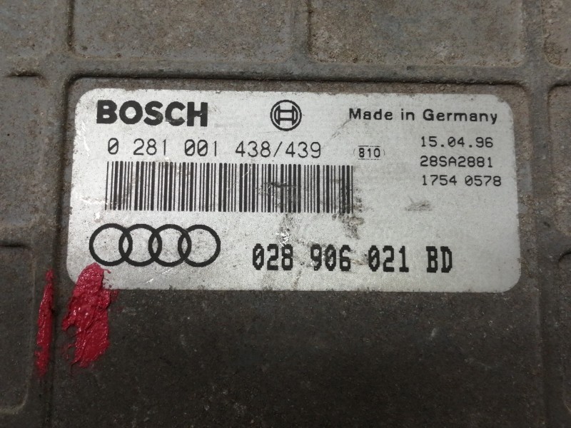 Recambio de centralita motor uce para audi a4 avant (b5) 1.9 tdi referencia OEM IAM 028906021BD  
