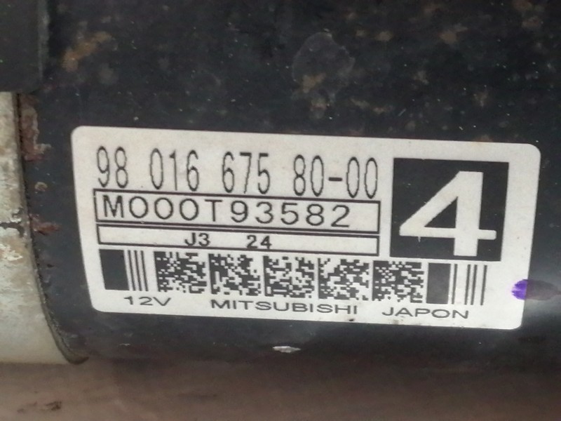 Recambio de motor arranque para citroën c4 lim. seduction referencia OEM IAM 9801667580  