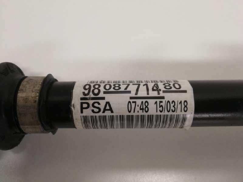 Recambio de transmision delantera izquierda para peugeot 3008 gt line referencia OEM IAM 9808771480  