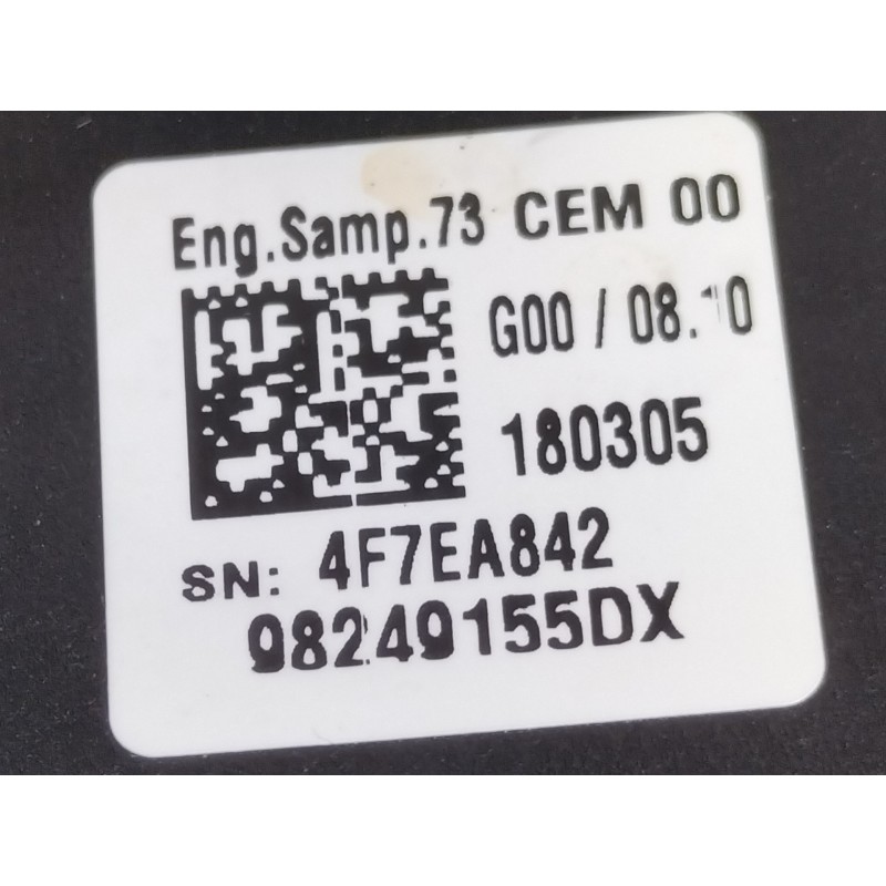 Recambio de mando multifuncion para peugeot 3008 gt line referencia OEM IAM 98249155DX  