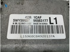 Recambio de centralita motor uce para chevrolet aveo ls referencia OEM IAM 42R1CAF 5WY5968C 96983177L1 2