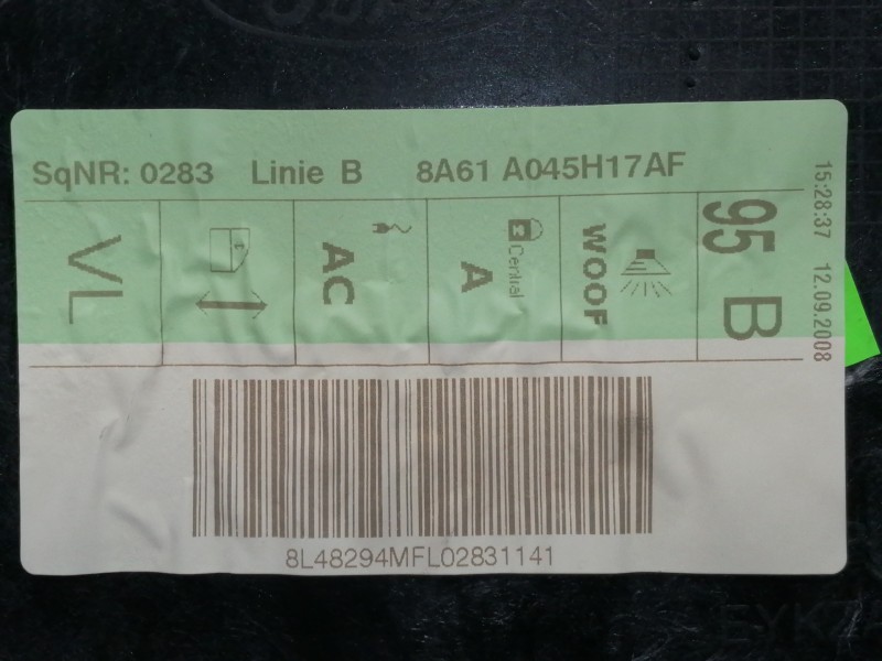 Recambio de elevalunas delantero izquierdo para ford fiesta (cb1) ghia referencia OEM IAM 8A61A045H17AF  