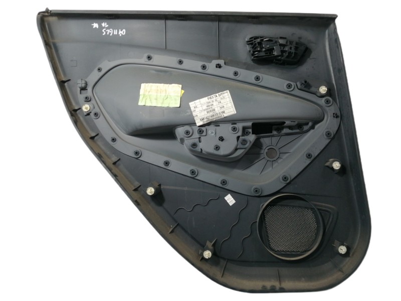 Recambio de guarnecido puerta trasera derecha para ford fiesta (cb1) ghia referencia OEM IAM 8A61A27406A 8A61A27406AG1E3M 