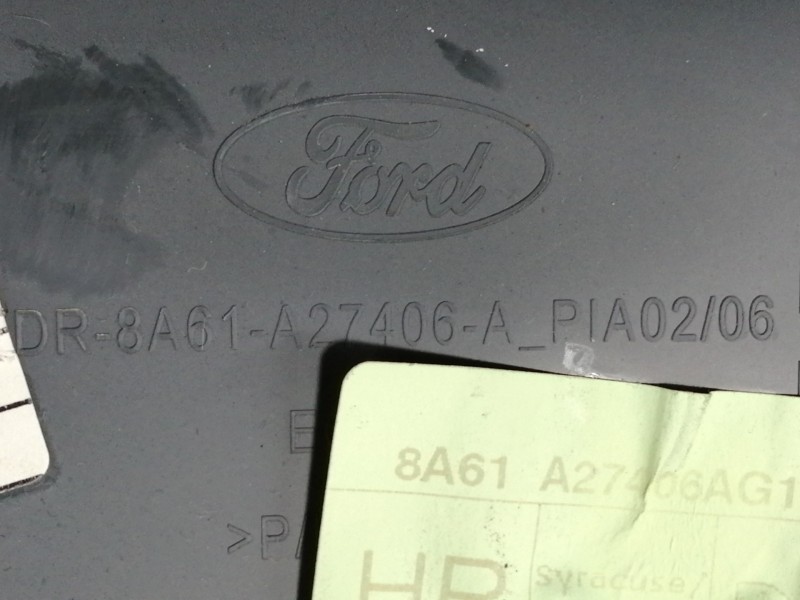 Recambio de guarnecido puerta trasera derecha para ford fiesta (cb1) ghia referencia OEM IAM 8A61A27406A 8A61A27406AG1E3M 