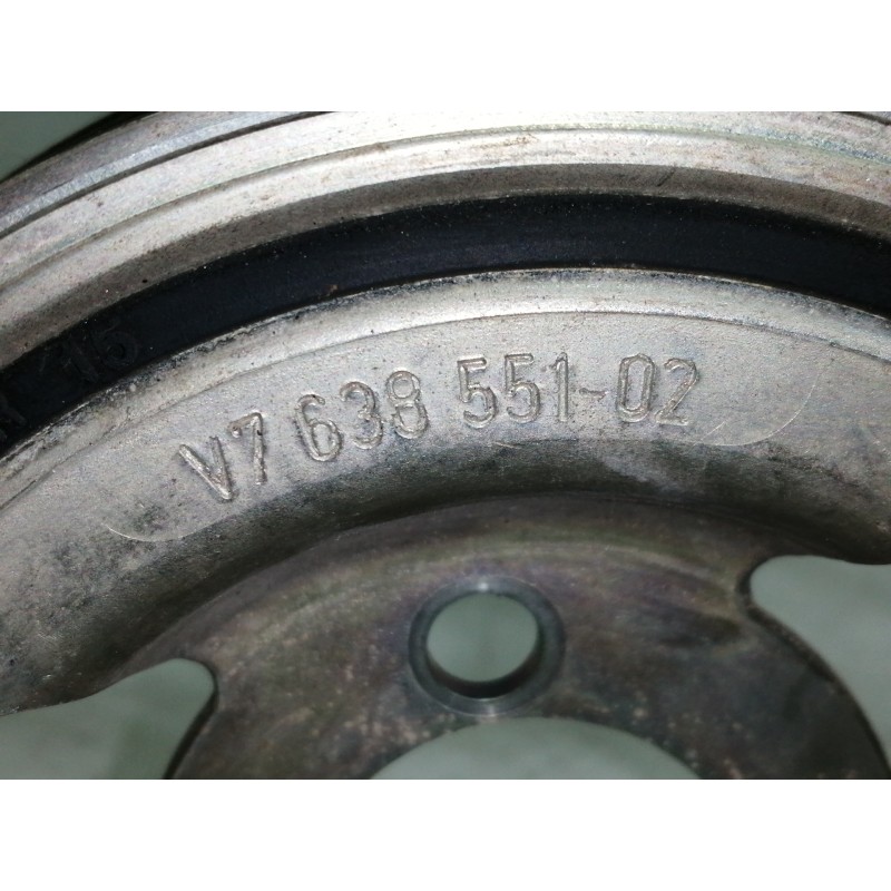 Recambio de polea cigueñal para peugeot 3008 gt line referencia OEM IAM V7638551 V763855102 