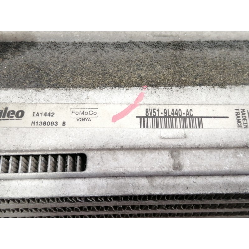 Recambio de intercooler para ford fiesta (cb1) ghia referencia OEM IAM 8V519L440AC  
