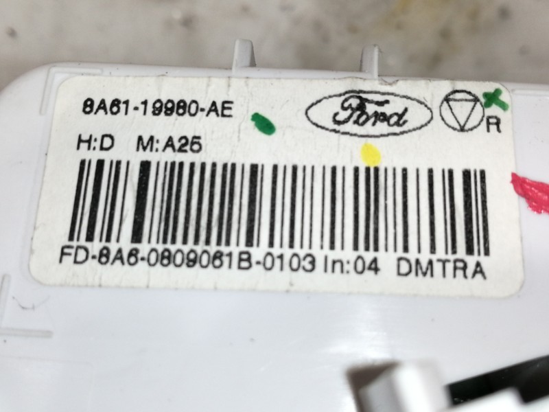 Recambio de mando calefaccion / aire acondicionado para ford fiesta (cb1) ghia referencia OEM IAM 8A6119980AE  