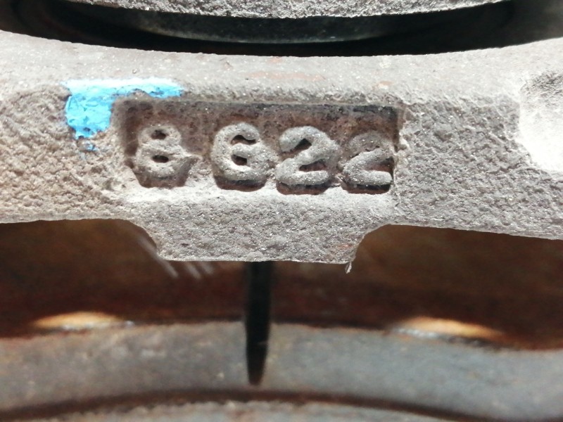 Recambio de pinza freno delantera derecha para chevrolet aveo ls referencia OEM IAM 5220R KDAC / 8G24A 8622 / CTK110