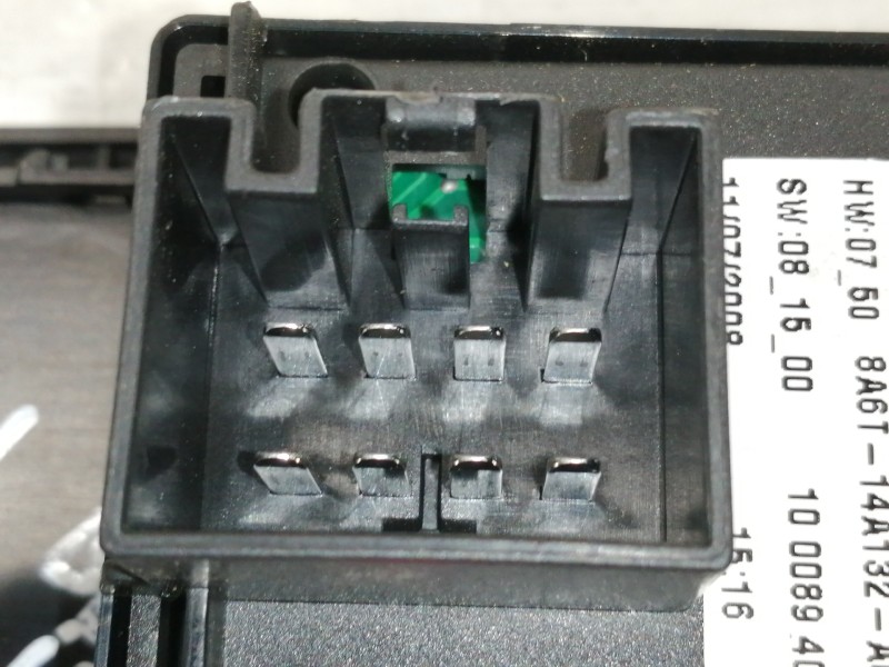 Recambio de mando elevalunas delantero izquierdo para ford fiesta (cb1) ghia referencia OEM IAM 8A6T14A132AC  