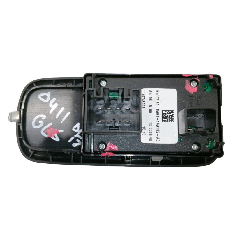 Recambio de mando elevalunas delantero izquierdo para ford fiesta (cb1) ghia referencia OEM IAM 8A6T14A132AC  