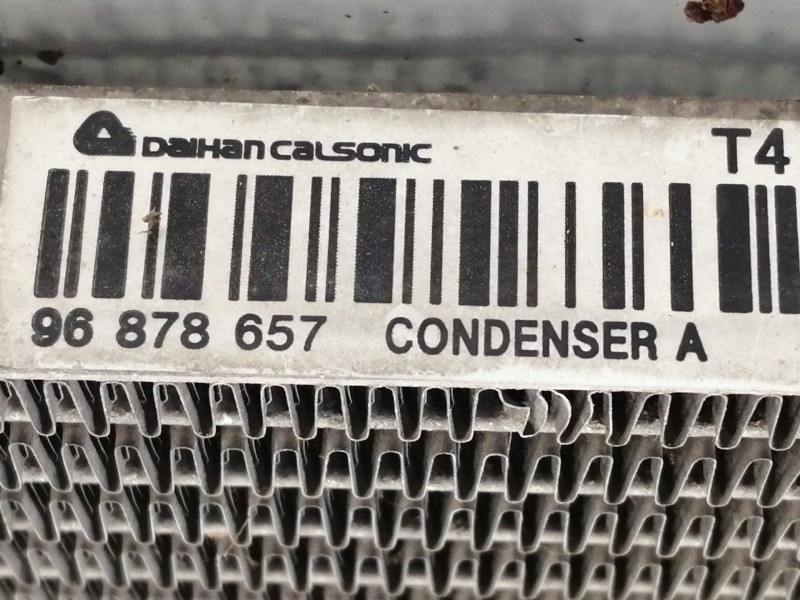 Recambio de radiador agua para chevrolet aveo ls referencia OEM IAM 96878657  